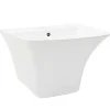 vidaXL Vask Hvid 53 x 44 x 37 cm Glaseret Keramik