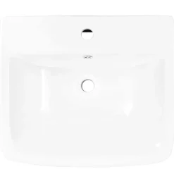 vidaXL Vask Hvid 53 x 44 x 37 cm Glaseret Keramik