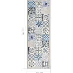vidaXL vaskbar køkkenmåtte 60x300 cm mosaik