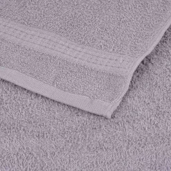 vidaXL vaskehåndklæder FROGN 2 stk. grå 30x30 cm 360 gsm