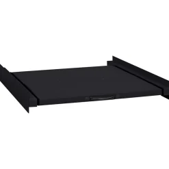 vidaXL Vaskemaskine Mellemhul Sort 60 x 60 x 8 cm Stål