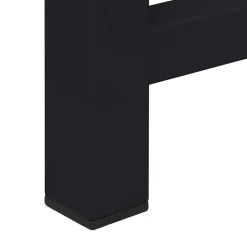 vidaXL Vaskemaskine Pedestal Sort 60 x 56 x 52 cm Stål