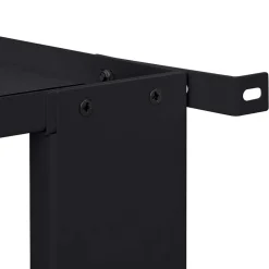 vidaXL Vaskemaskine Pedestal Sort 64 x 55 x 32,5 cm Stål