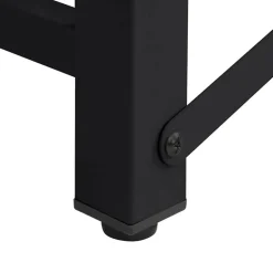vidaXL Vaskemaskine Pedestal Sort 62 x 60,5 x 32,5 cm Stål