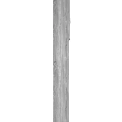 vidaXL vaskemaskineskab 64x25,5x190 cm grå sonoma-eg