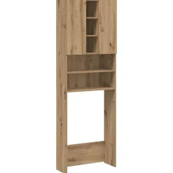 vidaXL vaskemaskineskab 64x25,5x190 cm kunsteg