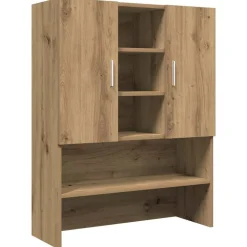 vidaXL vaskemaskineskab 70,5x25,5x90 cm kunsteg
