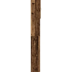 vidaXL vaskemaskineskab 64x24x190 cm konstrueret træ gammelt træ-look