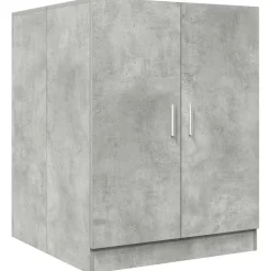 vidaXL vaskemaskineskab 70,5x71,5x91,5 cm betongrå