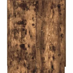 vidaXL vaskemaskineskab 71x71,5x91,5 cm røget egetræsfarve