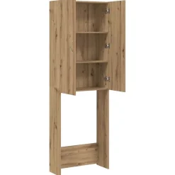 vidaXL vaskemaskineskab 64x25,5x190 cm kunsteg