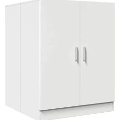 vidaXL vaskemaskineskab 71x71,5x91,5 cm hvid
