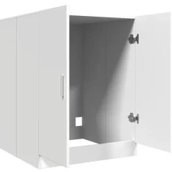vidaXL vaskemaskineskab 71x71,5x91,5 cm hvid