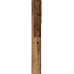 vidaXL vaskemaskineskab 64x25,5x190 cm antikt træ