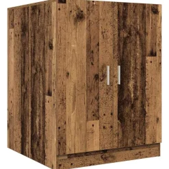 vidaXL vaskemaskineskab 70,5x71,5x91,5 cm antikt træ