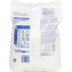 vidaXL Vaskepulver til 150 vaske 9,75 kg hvid