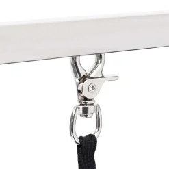 vidaXL vaske-/trimmebord til hund justerbart m. 2 løkker og kurv