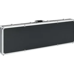 vidaXL våbenkasse 118 x 38 x 12 cm aluminium sort