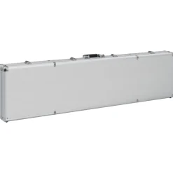 vidaXL våbenkasse 134 x 35 x 12 cm aluminium sølvfarvet