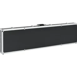 vidaXL våbenkasse 134 x 35 x 12 cm aluminium sort