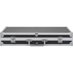 vidaXL våbenkasse aluminium ABS sort