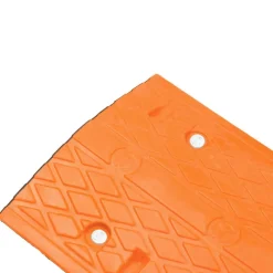 vidaXL vejbump 97x32,5x4 cm gummi gul og sort
