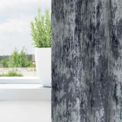 vidaXL Velour Gardiner med gardiner 2 pcs Sølvgrå 140 x 140 cm Fløjl