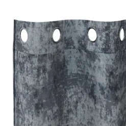 vidaXL Velour Gardiner med gardiner 2 pcs Sølvgrå 140 x 140 cm Fløjl