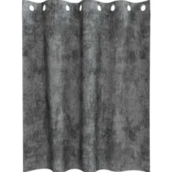 vidaXL Velour Gardiner med gardiner 2 pcs Grå 140 x 140 cm Fløjl
