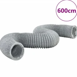 vidaXL ventilationsslange 6 m Ø10 cm PVC