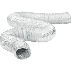vidaXL ventilationsslange 6 m Ø10 cm aluminium