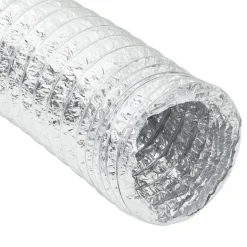 vidaXL ventilationsslange 6 m Ø10 cm aluminium