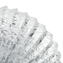 vidaXL ventilationsslange 6 m Ø10 cm aluminium