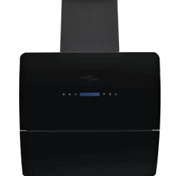 vidaXL væghængt emhætte 756 m³/t 60 cm rustfrit stål sort