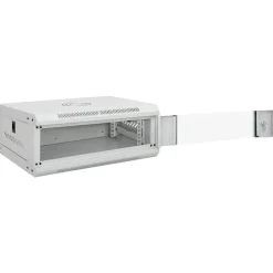 vidaXL væghængt netværksskab 53x40x21 cm 4U IP20 19"