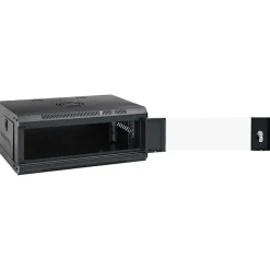 vidaXL væghængt netværksskab 53x40x21 cm 4U IP20 19"