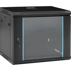 vidaXL væghængt netværksskab 4U 19" IP20 600x450x510 mm