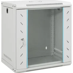 vidaXL væghængt netværksskab 53x40x60 cm 6U IP20 19"