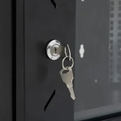 vidaXL væghængt netværksskab 53x40x60 cm 6U IP20 19