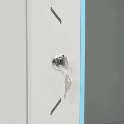vidaXL væghængt netværksskab 53x40x45 cm 9U IP20 19