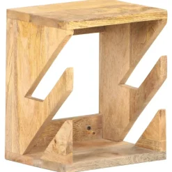 vidaXL væghængt skateboardstativ 25x20x30 cm massivt mangotræ
