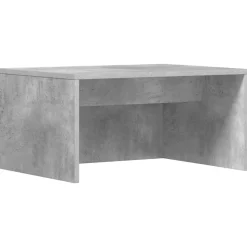 vidaXL Væghængt skrivebord Beton Grå 60 x 45 x 30 cm Konstrueret træ