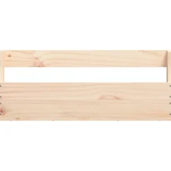 vidaXL væghængte skohylder 2 stk. 59x9x23 cm massivt fyrretræ