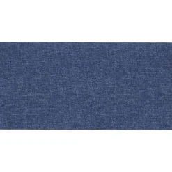 vidaXL Væghovedgærde 12 pcs Blå 30 x 15 cm Stof