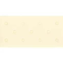 vidaXL Væghovedgærde 12 pcs Creme 60 x 30 cm Faux læder