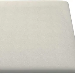 vidaXL Væghovedgærde 12 pcs Creme 30 x 15 cm Fløjl