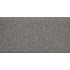 vidaXL Væghovedgærde 12 pcs Lysegrå 30 x 15 cm Stof