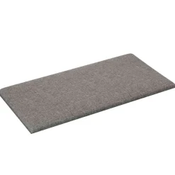 vidaXL Væghovedgærde 12 pcs Lysegrå 30 x 15 cm Stof