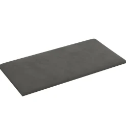 vidaXL Væghovedgærde 12 pcs Mørkegrå 30 x 15 cm Fløjl