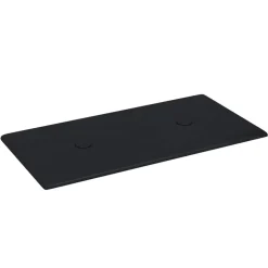 vidaXL Væghovedgærde 12 pcs Sort 30 x 15 cm Faux læder